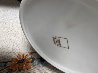 Biscottiera Thun Ceramica Bianca Gialla