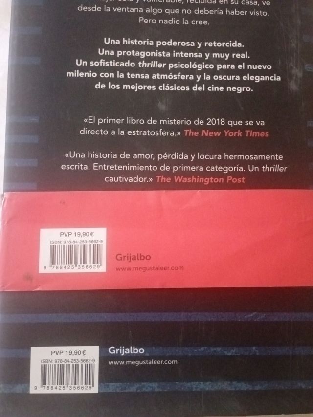 La mujer en la ventana (Novela de intriga) (Spa...