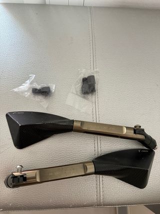 Espejos Rizoma Dorados y Negros