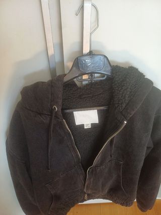 Cazadora Vaquera Negra Zara Talla M
