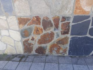 Revestimiento pared efecto rural