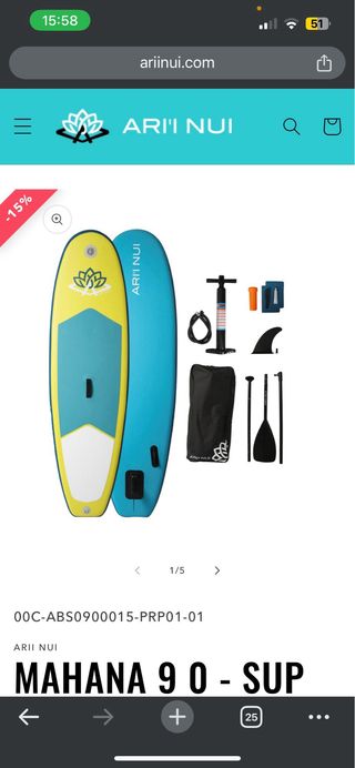 alquiler Tabla Paddle Surf 