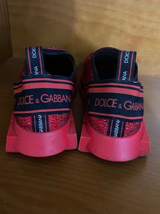 Zapatillas Dolce & Gabbana Rojas Brillantes
