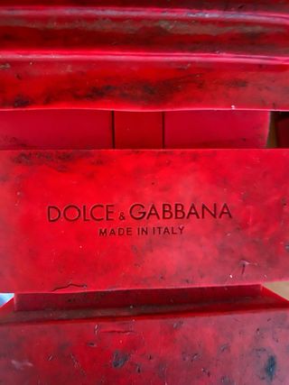Zapatillas Dolce & Gabbana Rojas Brillantes
