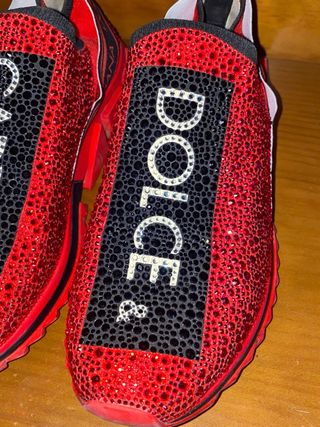 Zapatillas Dolce & Gabbana Rojas Brillantes
