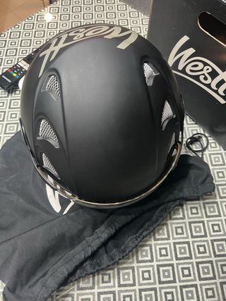 Casco Moto Westt Negro