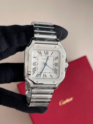 SUPER OFERTA! Cartier Santos Mediano WSSA0029