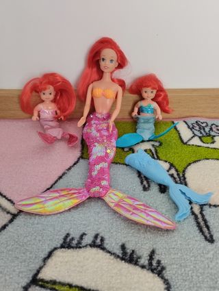 Muñecas Sirena Ariel Set