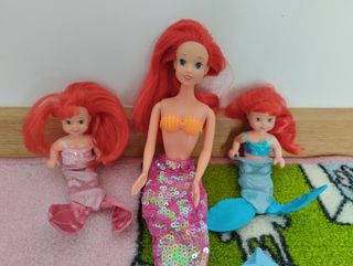 Muñecas Sirena Ariel Set