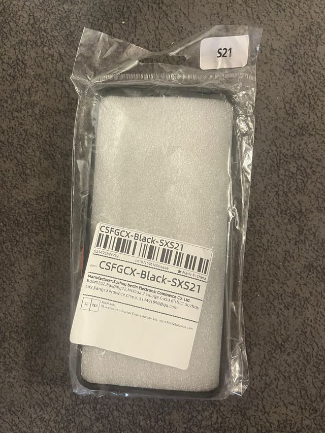 Funda CSFGCX-Black-SXS21 para Samsung S21