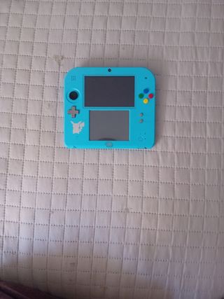 Nintendo 2DS Azul Pokémon Sol y Luna