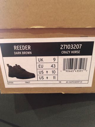 Dr Martens Reeder Marrón Oscuro