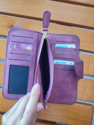 Monedero Morado Forever