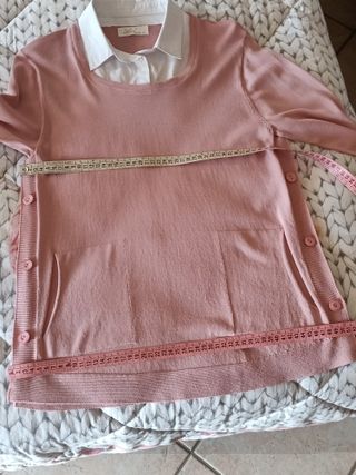 Maglia donna rosa viscosa tg. M/L