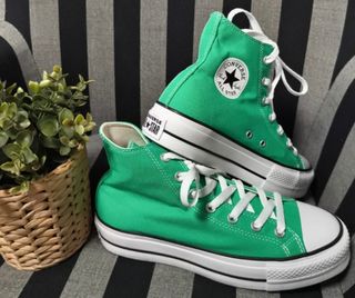 Zapatillas Converse Botas Verdes Sin Estrenar