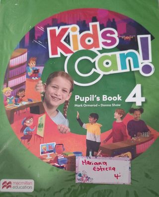 Libros 4 de primaria: Anaya y Macmillan education.