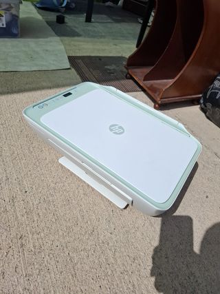Impresora HP Escáner Blanca y Verde