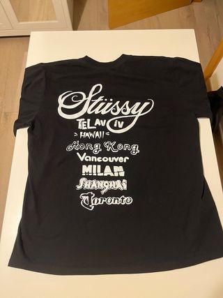 Camiseta Stüssy Negra