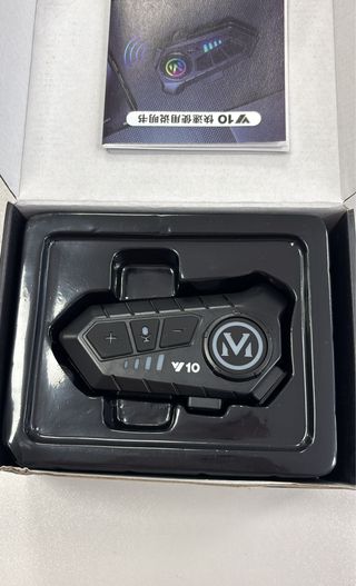 Intercomunicador Casco Moto Bluetooth 5.3