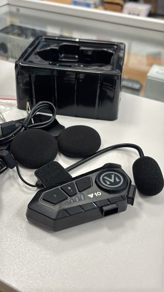 Intercomunicador Casco Moto Bluetooth 5.3