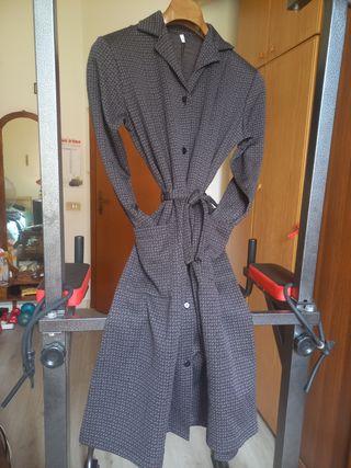 Vestito donna fantasia geometrica