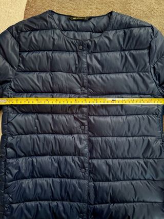 Chaqueta plumífero azul oscuro