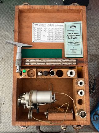 Indicador de presión cilindro motor Lehmann