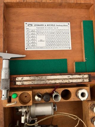 Indicador de presión cilindro motor Lehmann