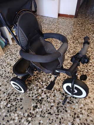 Carrito y bici para niños como nuevo