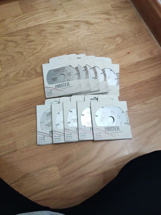 12 discos de corte diamante 115mm