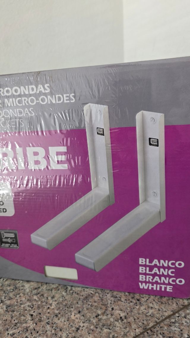 Soportes Microondas Caribe Blanco