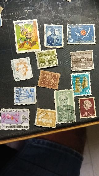 Lotto Francobolli Dal Mondo