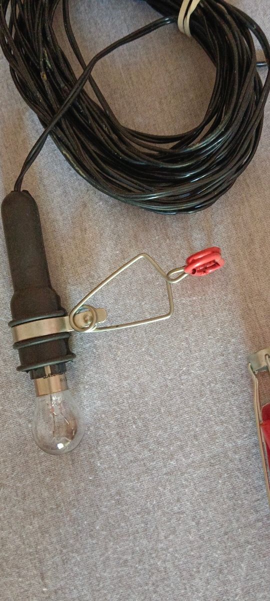 Luz de trabajo para coche con pinzas