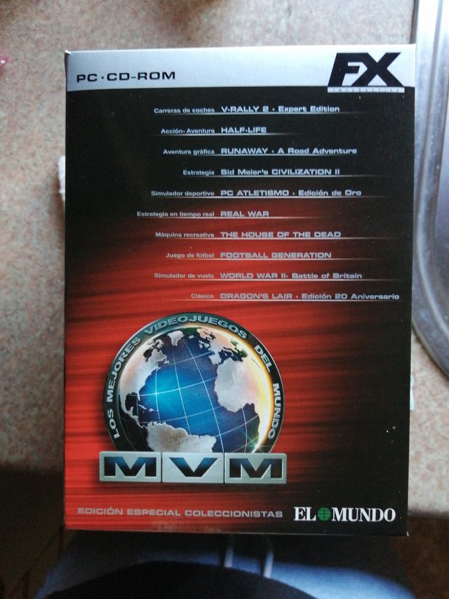 Colección Juegos PC CD Rom FX