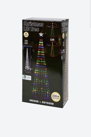 Árbol Navidad LED 230cm 370 Luces 11 Efectos
