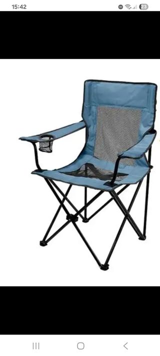 2 Sillas
de camping o pesca plegable