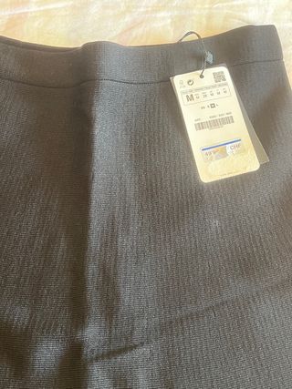 Falda corta negra Talla M/38