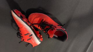 Tacos Adidas Fútbol Niños Talla 35 Rojos