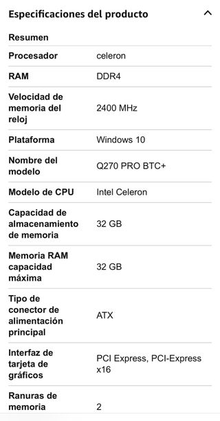 ASRock Q270pro Btc+