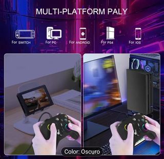 Controlador por cable para Xbox, Switch, PC.