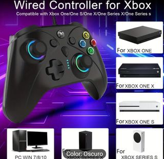 Controlador por cable para Xbox, Switch, PC.