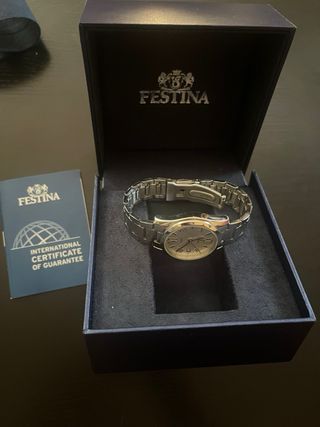 Reloj Festina plateado