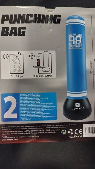 Saco de boxeo hinchable Domios