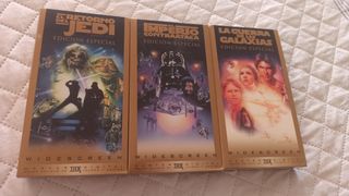 Trilogía Star Wars VHS Edición Especial