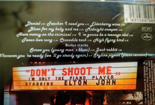 CD Elton John Don't Shoot Me Piano