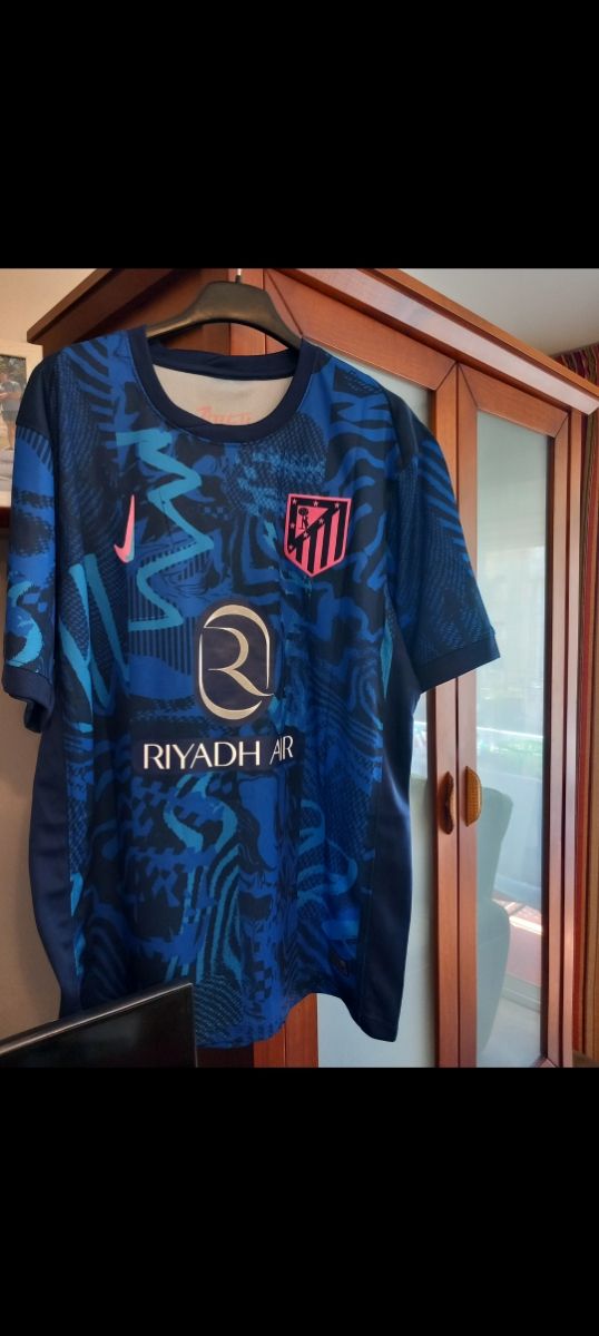 Camiseta Nike Fútbol Azul