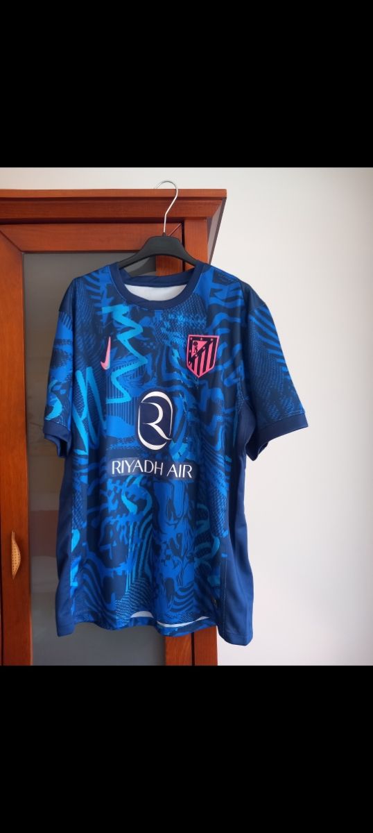 Camiseta Nike Fútbol Azul