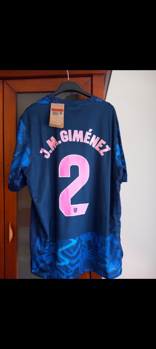 Camiseta Nike Fútbol Azul