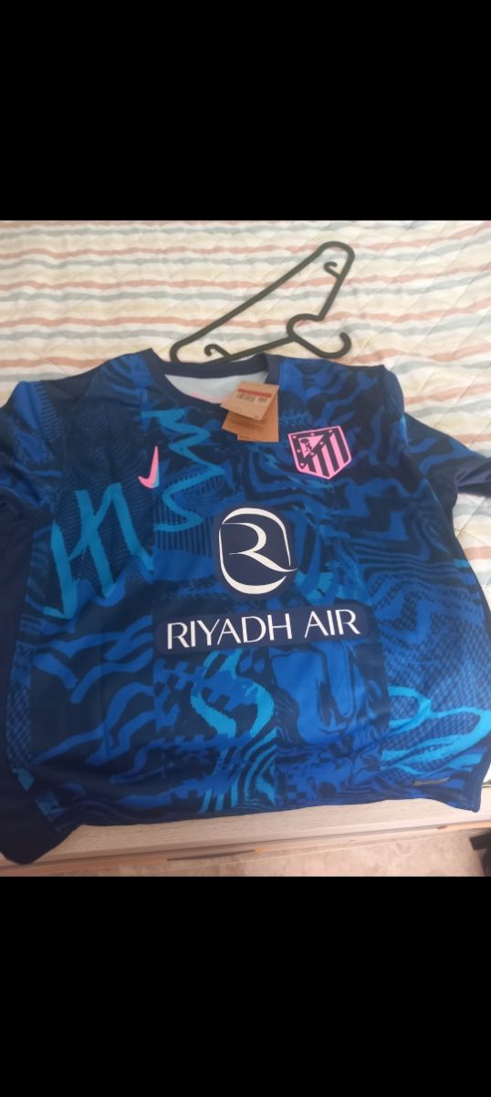 Camiseta Nike Fútbol Azul