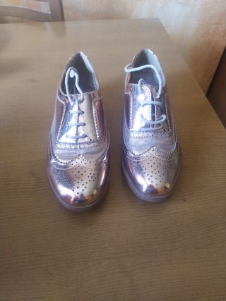 Zapatos Rose Gold Talla 39